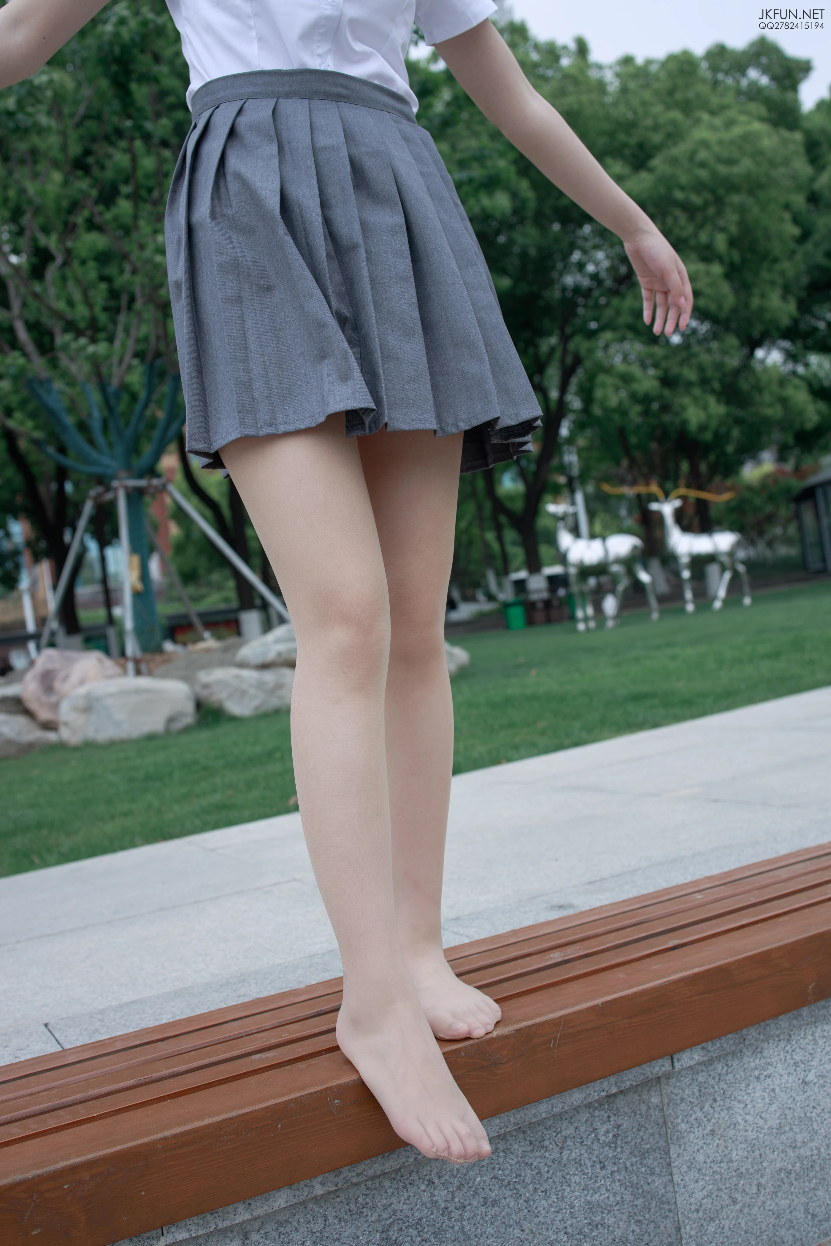 森萝财团 [JKFUN-005] 卉子 10D肉丝 [116P 1V]插图9